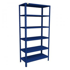 ESTANTE AÇO LEVE 6 PRATELEIRAS 40CM COLORIDA 