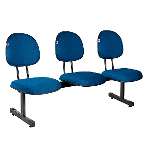 Longarina Executiva L Duplo 3 Lugares