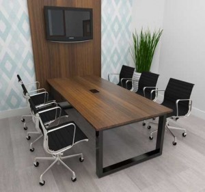Mesa Reunião Retangular personalite