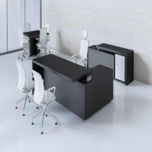 MESA DIRETORIA COM ARMÁRIO BOSS