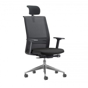 POLTRONA PRESIDENTE AGILE ALUMINIO 