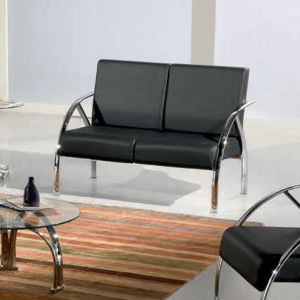 Sofanete p/ Recepção 2 Lugares Vision Cadema