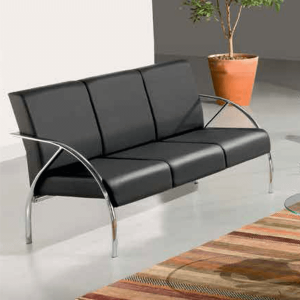 Sofanete p/ Recepção 3 Lugares Vision Cadema